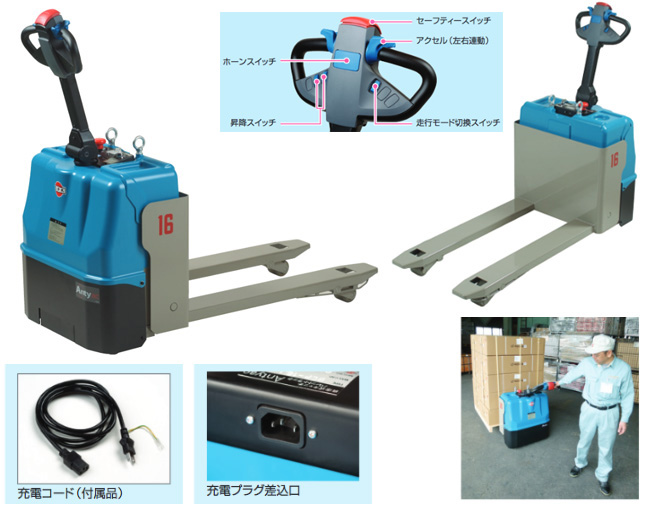 ハンドパレット自走式 リフターの