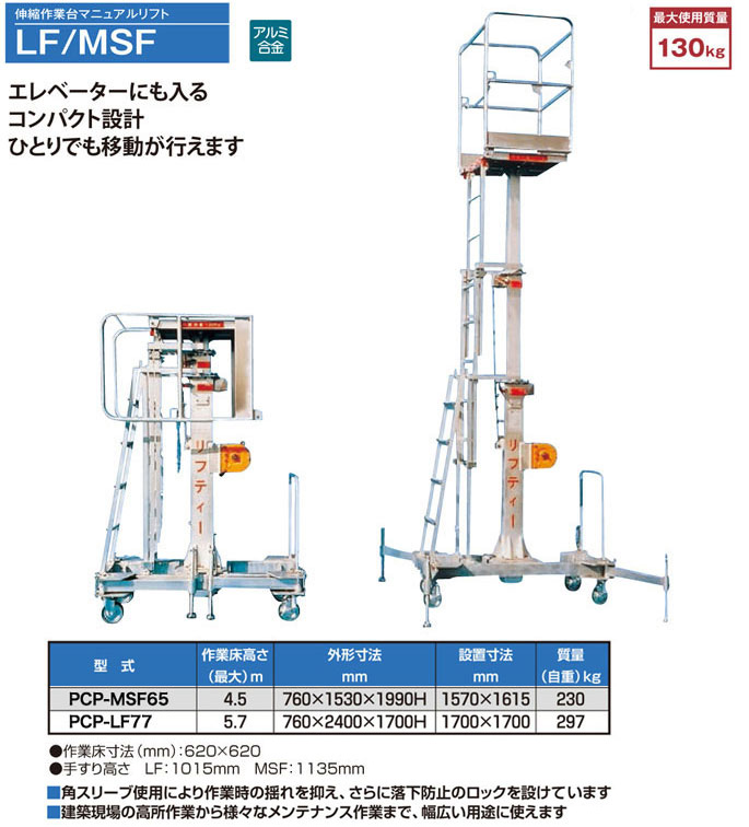 昇降作業台/高所作業台/ピッキングリフター リフター専門店A2K