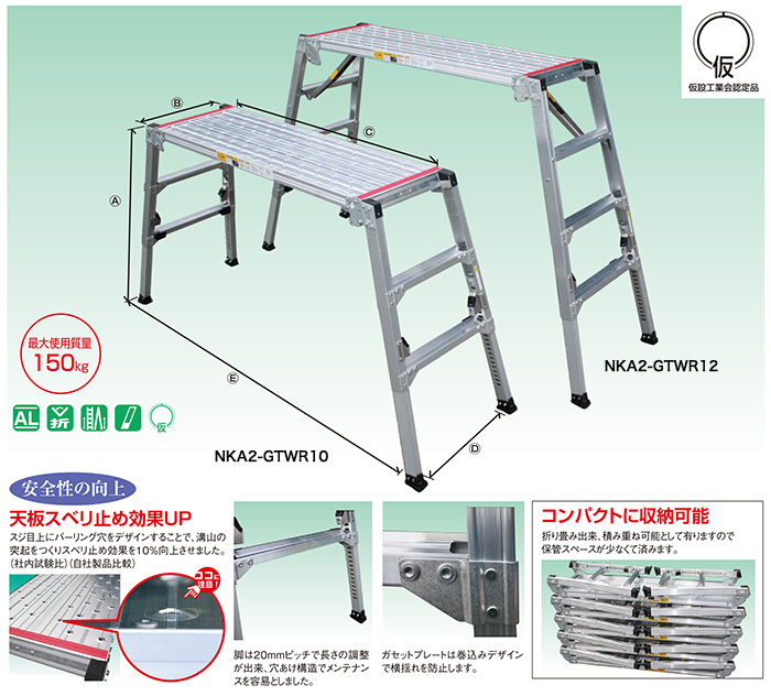 足場台/可搬式作業台/作業台 株式会社A2K