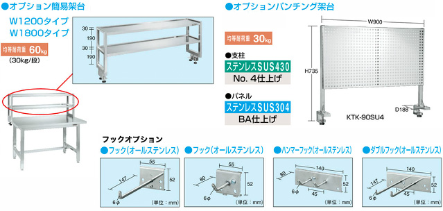 ステンレス製作業台 国産】ステンレス製作業台・テーブルを特価販売 サイズ変更可能